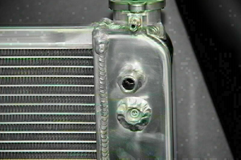 Radiador pulido KKS 3 filas para 88-00 Chevy GMC C/K 2500 3500 Suburban 7.4 454 V8 Foto 4 de 4