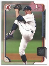 Beau Burrows Detroit Tigers 2015 Bowman Draft Prospect