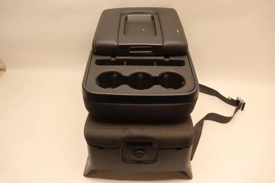 Chevy Silverado 1500 2016-2017 asiento delantero central plegable consola tela OEM Foto 2 de 4