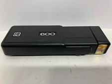 Kodak Tele-Ektralite 600 Camera Black Vintage 1980s w1