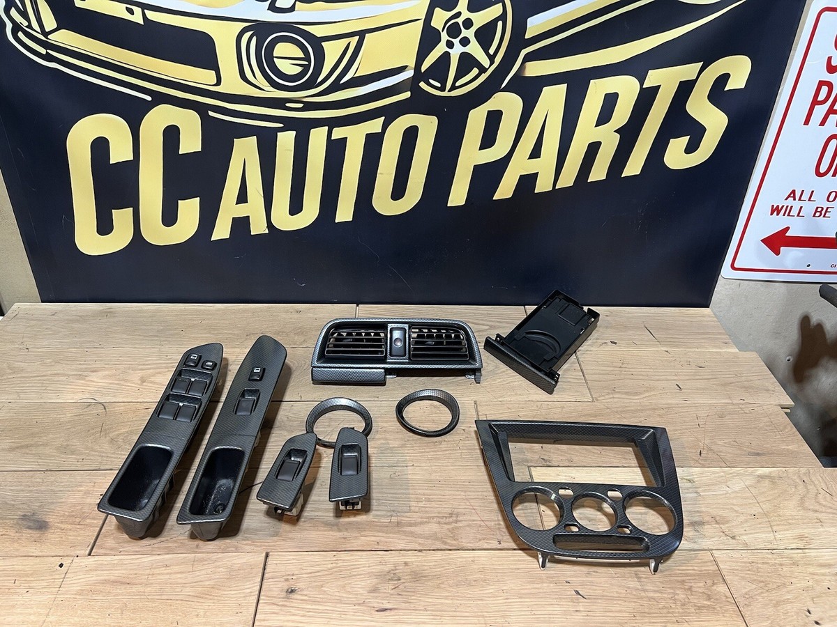 2002 2003 2004 Subaru WRX STI SPT Carbon Fiber Interior Trim Bezel