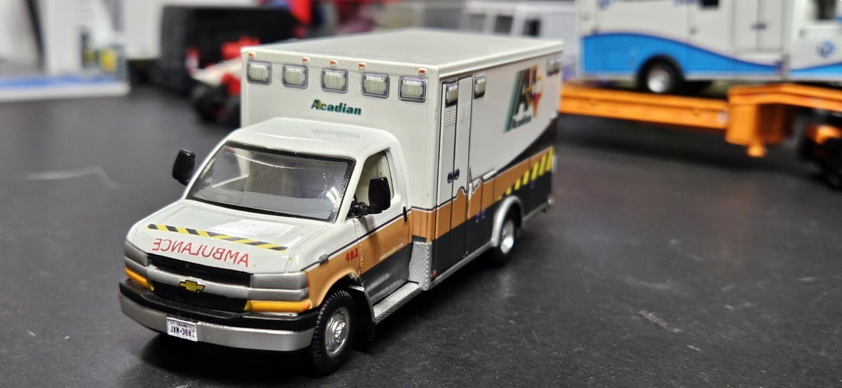 Code 3 / Greenlight / Hallmark 1/64 Acadian Texas Ambulance