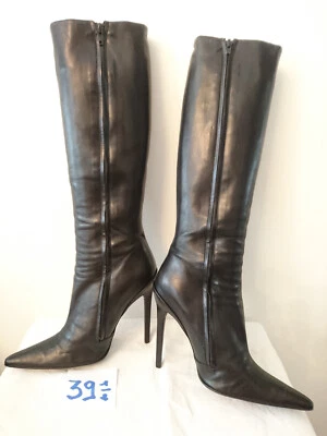 Bottes "Noir" Sexy - Talons Aiguilles - FREE LANCE Paris - T.39,5 - Photo 1/4