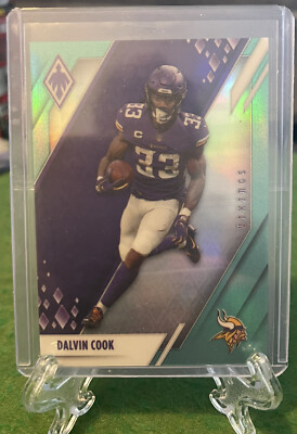 2021 Panini Phoenix Dalvin Cook Teal Prizm Parallel /150