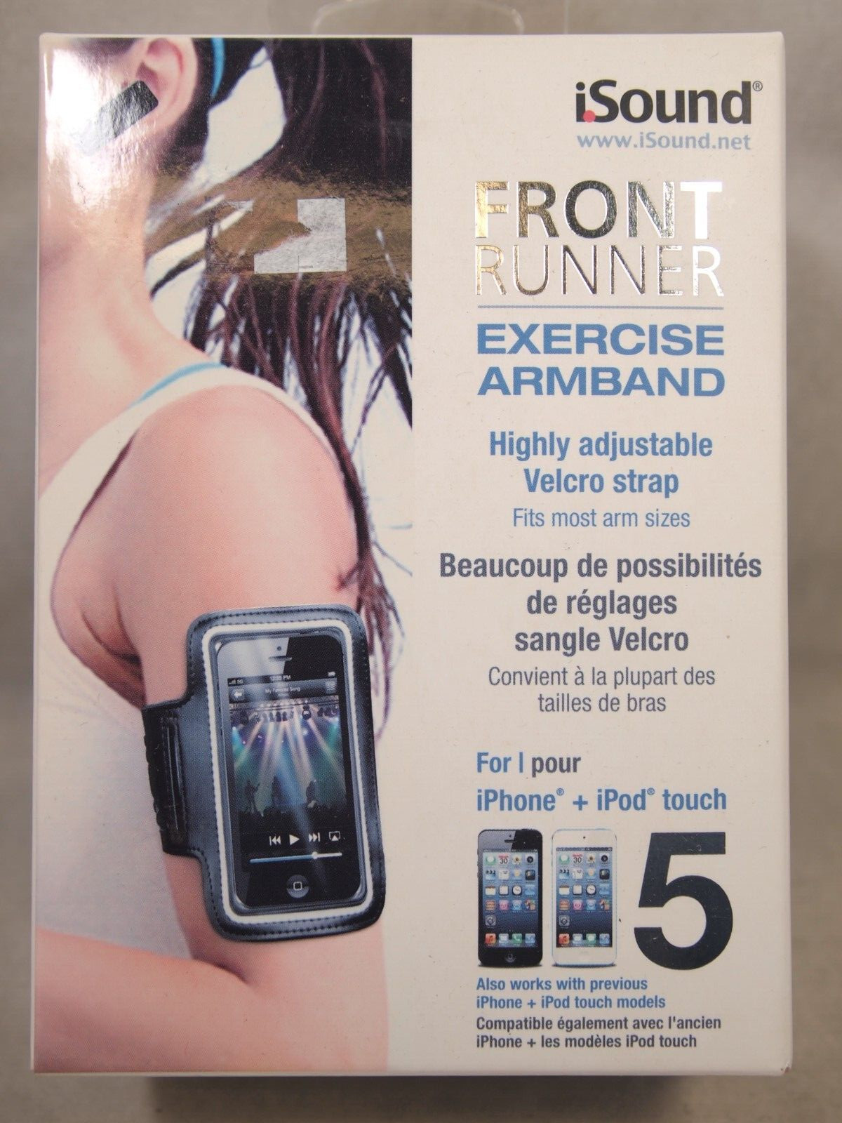 iSound Front Runner Exercise Armband For Apple iPhone 5/5S/SE iPod