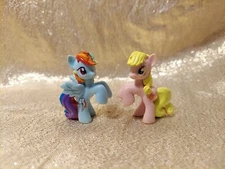 2014 My Little Pony FiM Blind Bag Wave 11 Luckette & Rainbow Dash Figure Hasbro