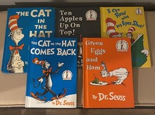 Dr Seuss Vintage Books Lot OF 5