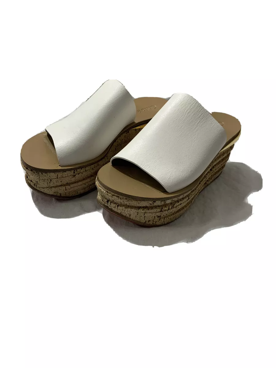 Chloe sales camille wedge