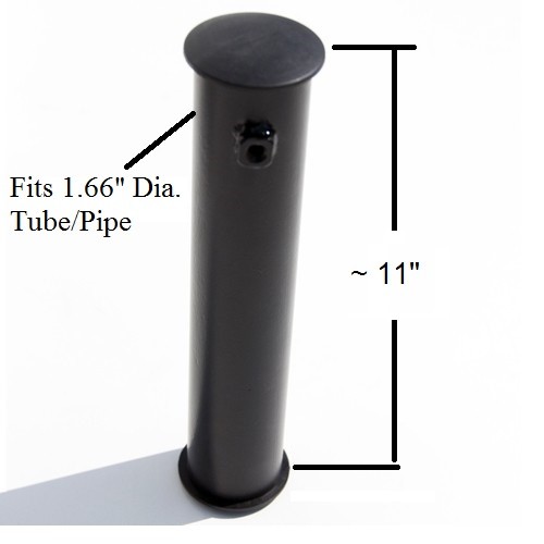 Batting Cage Pole Ground Sleeves for 1 5/8" 42 mm O.D. Tube/Pipe eBay