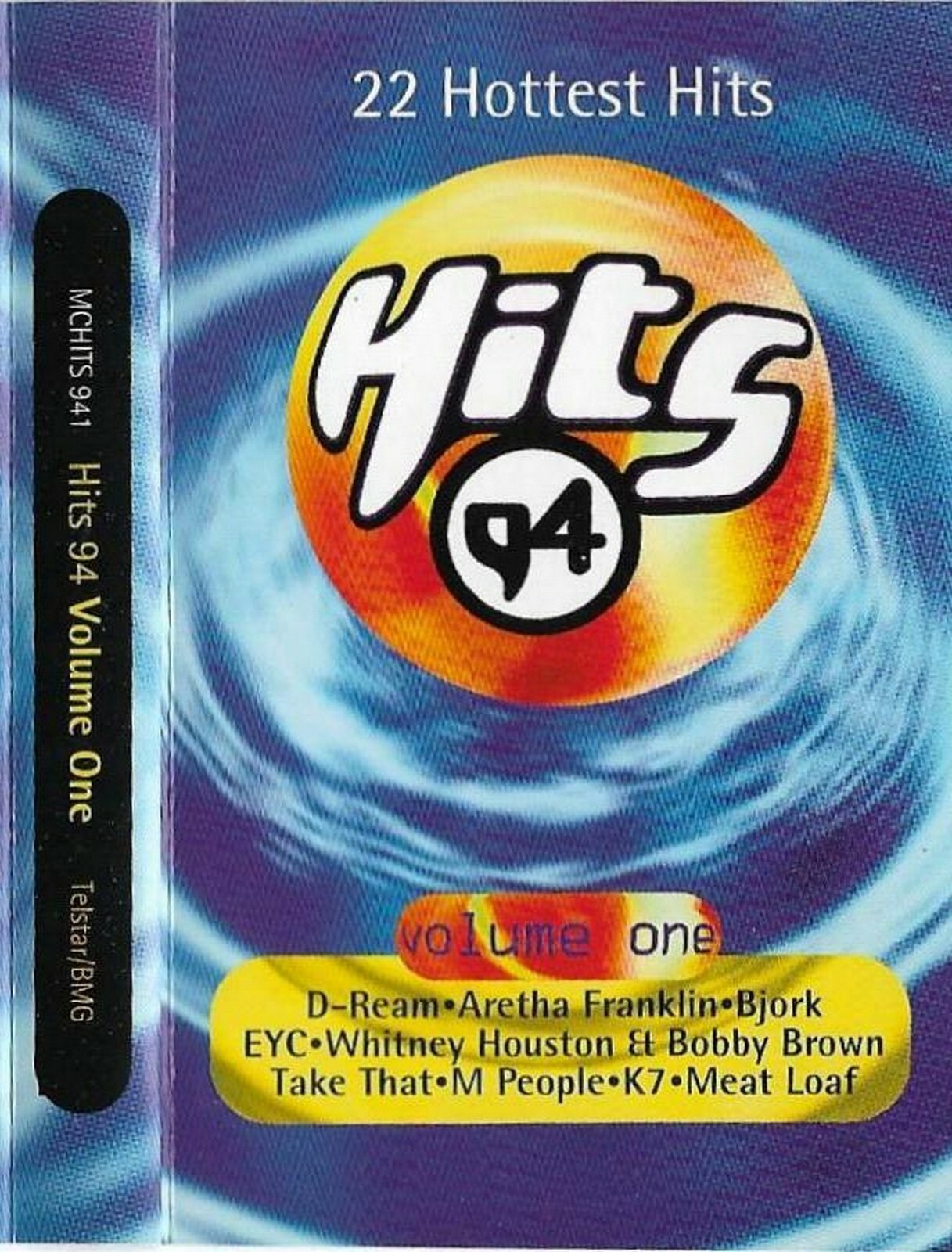 Various Hits 94 Volume One CASSETTE ALBUM Electronic Hip Hop, Rock, Pop