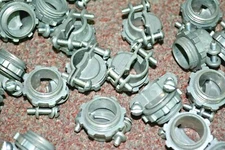 10-PK Electric NM/SE Twin-Screw Clamp Cable CONNECTOR 3/8" 3/8in NOS NEW 6623