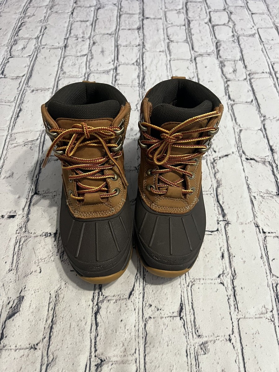 Kid's Storm Chaser Boots 4, Lace-Up with Arctic Grip Size