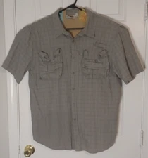 10,000 ft Above Sea Level Men’s  Fishing Hiking Shirt Sz XL