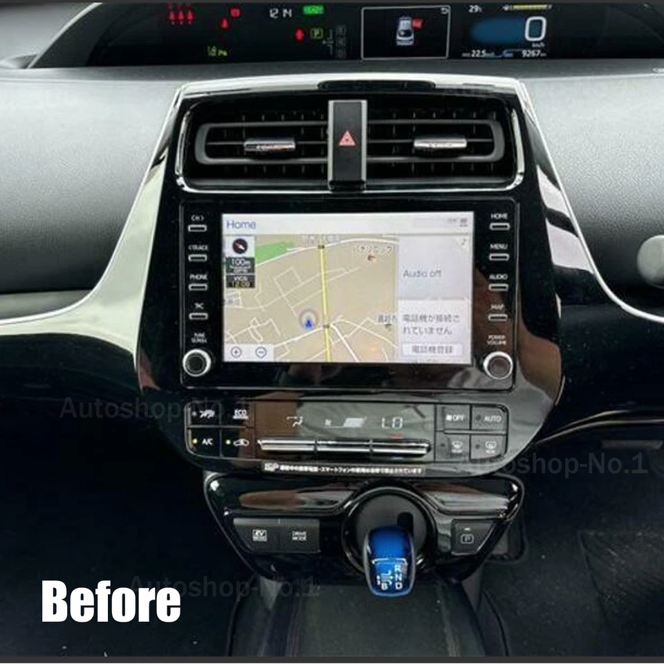 9.7" FOR Toyota Prius 2016-2022 Android 15 Carplay Car Stereo Radio GPS Navi+CAM Foto 3 de 4