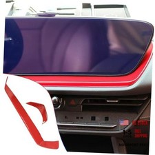 Center Consoles A/C Outlet Vent Dashboard AC Air Vent Outlet cover Wine Red
