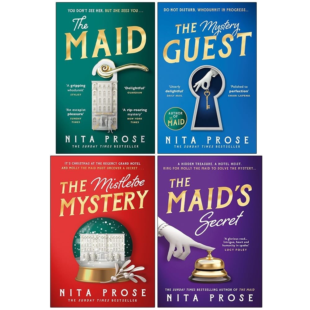 Molly the Maid Mystery Collection 4 Books Set by Nita Prose Maid,Mystery Guest
