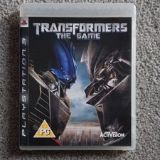 Activision Transformers: The Game (PS3, 2007) PG Rated HD Compatible