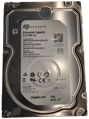 Seagate ST4000NM0024（HDD 3.5インチ 4TB） Seagate ST4000NM0024 4TB Enterprise Capacity 3.5 SATA HDD Tested