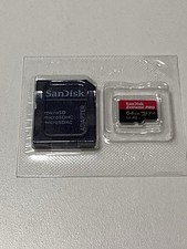 SanDisk Extreme PRO 64 GB MicroSDXC w/ Adapter NEW & SEALED