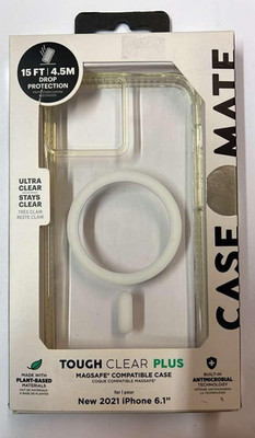 Case Mate Tough Drop Protection Phone Case For Apple iPhone 13 Ultra Clear