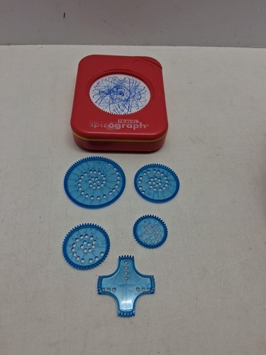 Vintage 1988 Travel SPIROGRAPH Kenner 5 Disks
