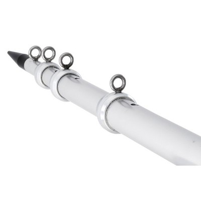 Tigress 88923_92 15' Telescoping Aluminum Outrigger Poles Silver