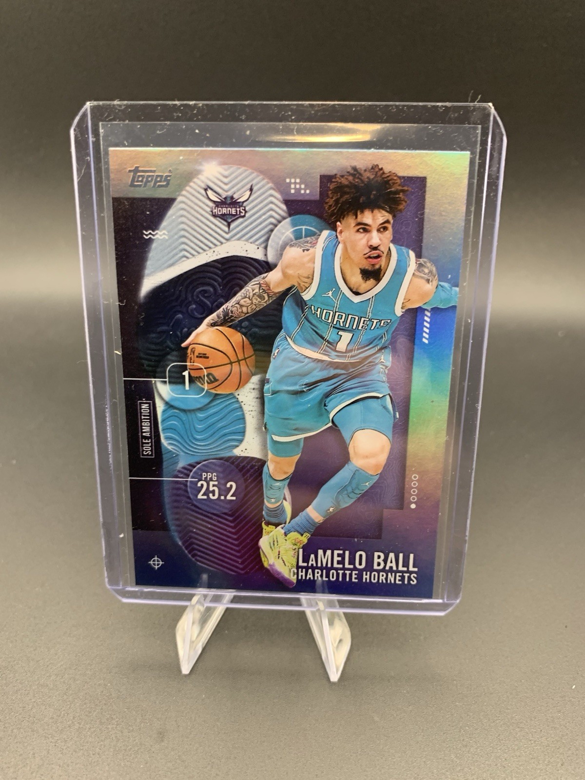 2025 Topps Sole Ambition LaMelo Ball #SA-8 SSP Charlotte Hornets Case Hit