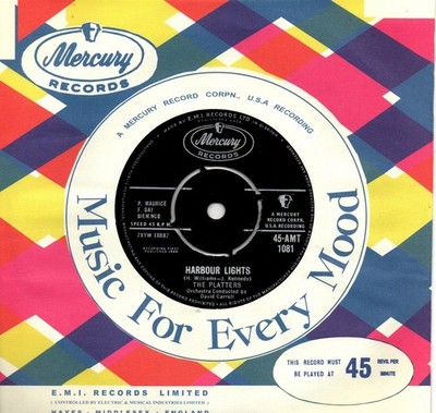 Platters (The):Harbour lights/(By the) sleepy lagoon:UK Mercury:1960