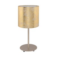 Champagner Gold Moderne Tischlampe Nachtlampe 1X60W/E27 18X40 [Cm]