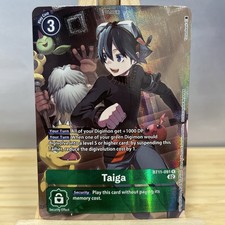 DIGIMON FOIL BT11-091 ALTERNATE ART CARD