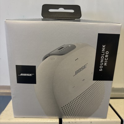 Bose SoundLink Micro Portable Bluetooth Speaker - White Smoke