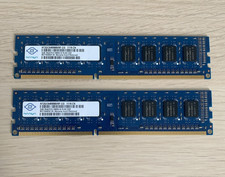 Nanya NT2GC64B88G0NF-CG 4Gb (2x 2GB) PC3-10600 1333Mhz DDR3 Desktop Memory RAM