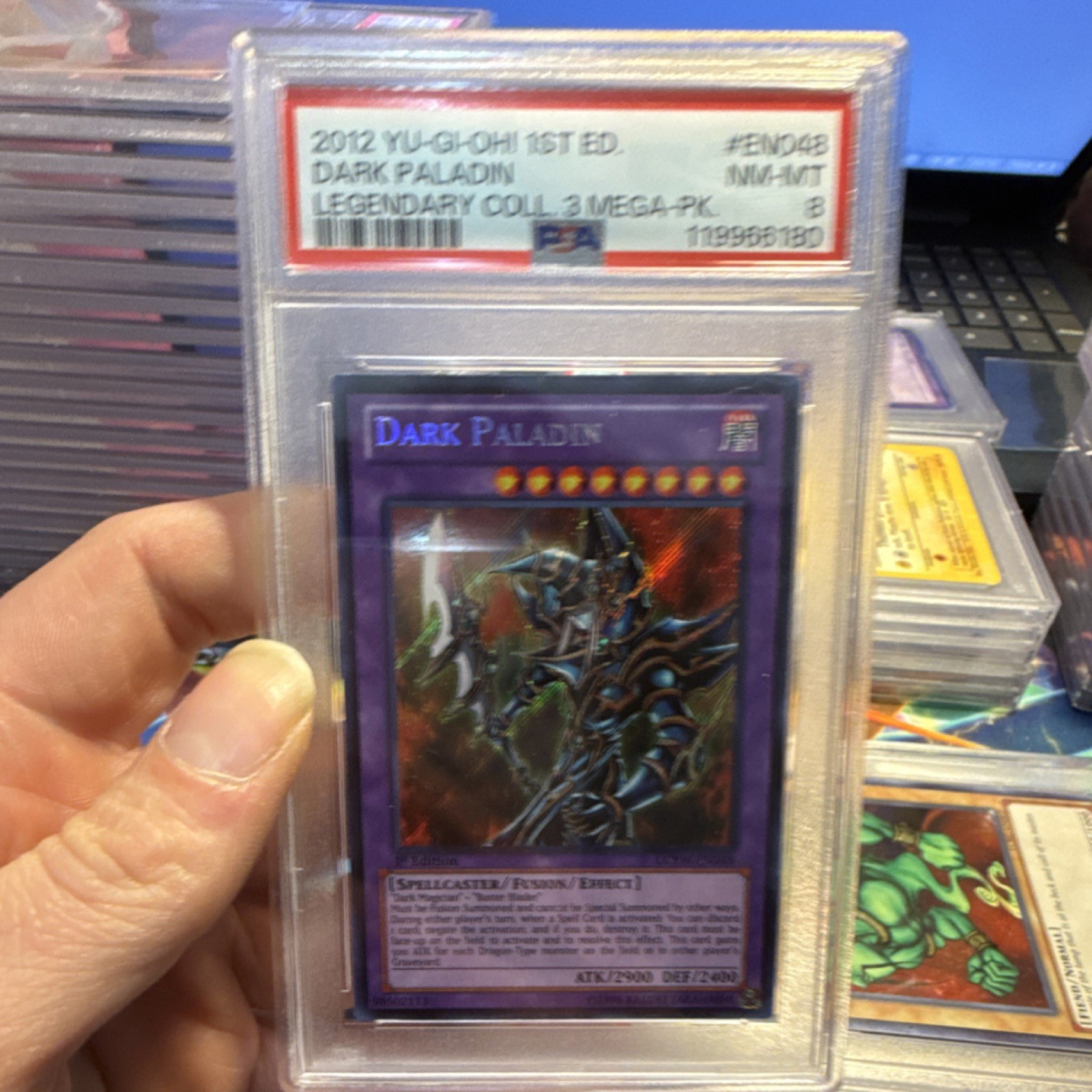 Yu-Gi-Oh! Dark Paladin LCYW-EN048 1st Edition Legendary Collection 3 PSA