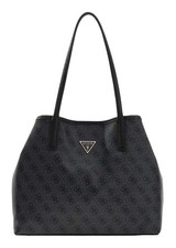 GUESS borsa shopper Victtoria 2 in 1 Tote Coal Logo