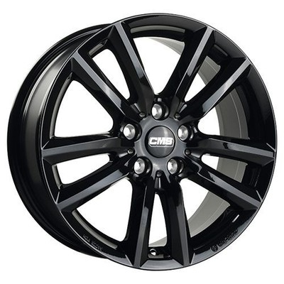 1x CMS C27-CBG complete black gloss 7.5Jx17 5x112 ET51