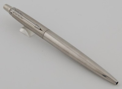Vintage Parker Jotter Ballpoint Customized Polished Stainless Steel 2008 France￼
