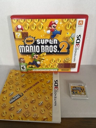New Super Mario Bros. 2 - Nintendo 3DS  - Tested/Working