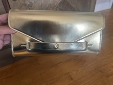 Tory Burch Gold Envelope Clutch Purse