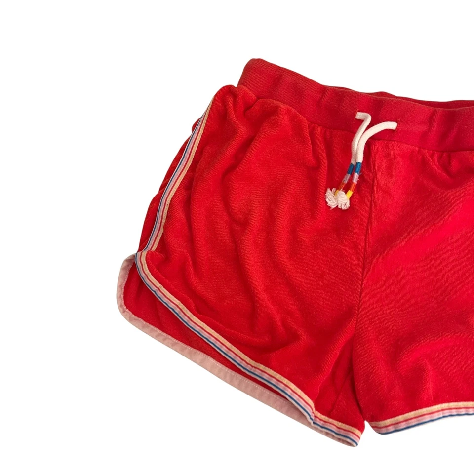 Boden шорты девочки 14 молодежи красный махровый шнурок Athletic цветной тренажерный зал - Изображение 2 из 4