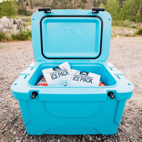 Bolsa de hielo Titan Deep Freeze de alto rendimiento - (paquete de 2) 250 g - larga duración, P... - Imagen 7 de 8