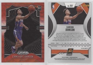 2019-20 Panini Prizm Rookie Ruby Wave Prizm Cameron Johnson #257 Rookie RC