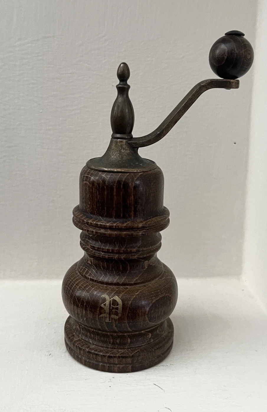 Zassenhaus Vintage West German Wooden Pepper Mill Grinder 5.5”