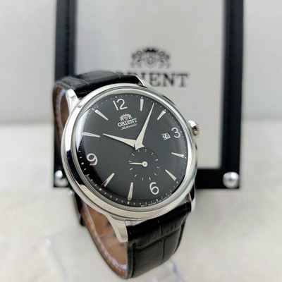 ORIENT BAMBINO SMALL SECONDS AUTOMATIC CLASSIC BLACK DATE 40MM MEN'S WATCH 
