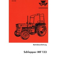 Massey Ferguson MF133 Dreizylinder Viertakt Dieselmotor Bedienungsanleitung
