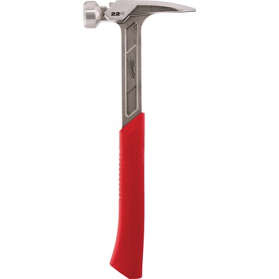 Milwaukee 48-22-9023 22-Oz Smooth Face Straight Claw Framing Hammer