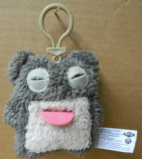 FUGGLER Funny Ugly Plush Monster Keychain Keyring SCARESOME SQ BEAR BROWN NWT