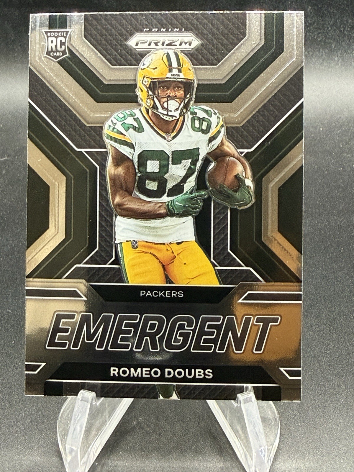 2022 Panini Prizm - Emergent Romeo Doubs #E-14 (RC)