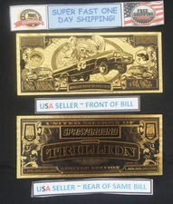 SprayGround Trillion Gold Bill Rollin Deep N Success Hanger Hole! Free Ship!