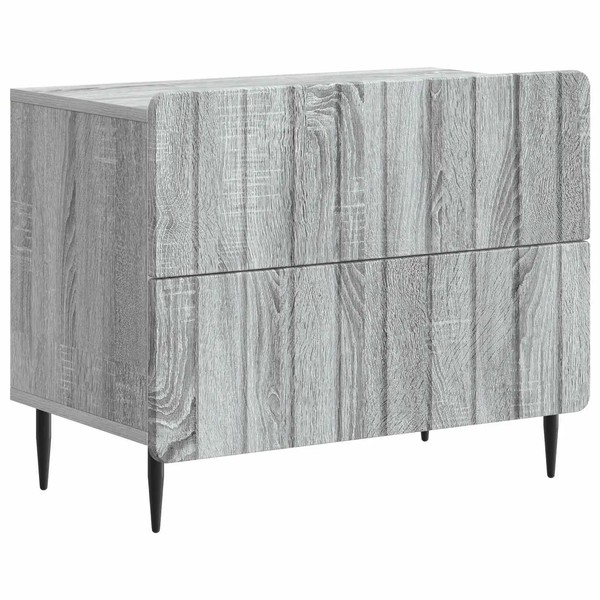 Nachttisch Grau Sonoma Holzwerkstoff 62 X 34,5 X 49,5 Cm-image
