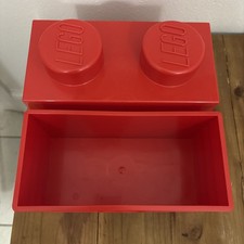 Lego Stackable Lego Storage Brick Box 4002 Container Red